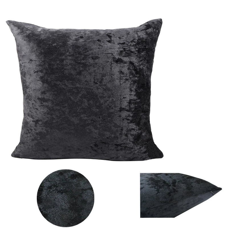 Etro Black Mini Velvet Cushion