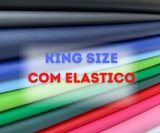 Capa de CORINO Liso King Size Com Elástico 1,98 x 1,86 Impermeável e Antialérgica