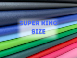 Capa de CORINO Liso Super King Size 2,03x 1,93 Impermeável e Antialérgica