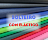 Capa de CORINO Liso Solteiro Padrão Com Elástico 1,88 x 0,88 Impermeável e Antialérgica